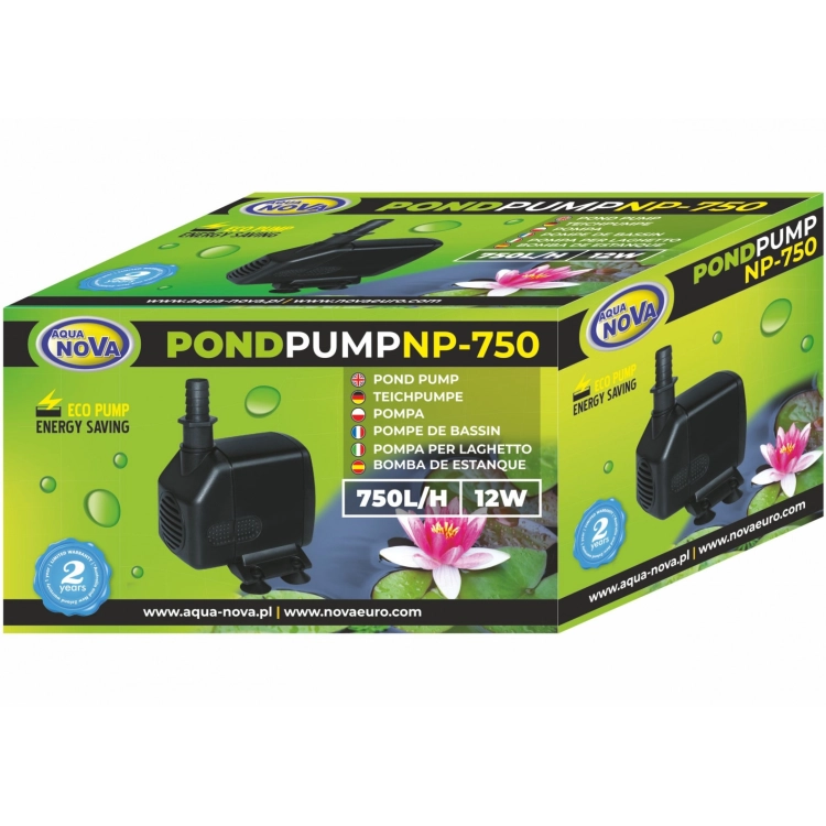 Aqua Nova NP-750 Pompa do oczka wodnego 750 LH ECO 12W  (2).jpg