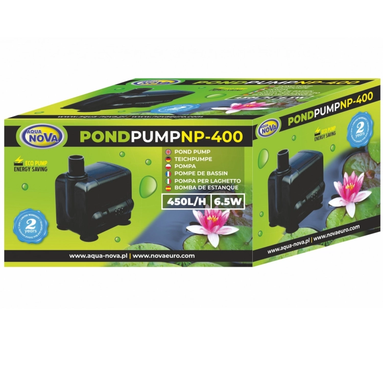 Aqua Nova NP-400 Pompa do oczka wodnego 400LH ECO 6,5W (2).jpg