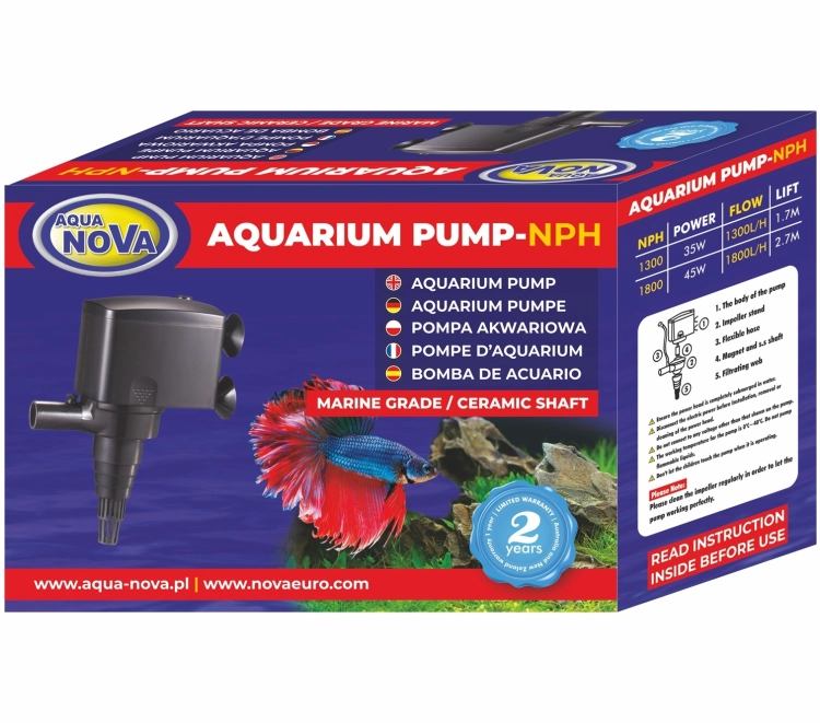 Aqua Nova NPH-1300 Pompa wirnikowa do akwarium (2).jpg