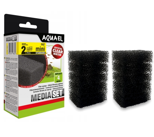 Aquael Gąbka Standard 2szt do filtr Pat Mini wkład (1).jpg