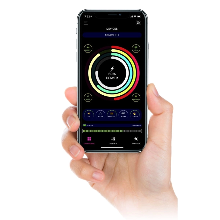 MicMol Felix Marine 600 Oświetlenie LED do akwarium morskiego + kontroler Bluetooth