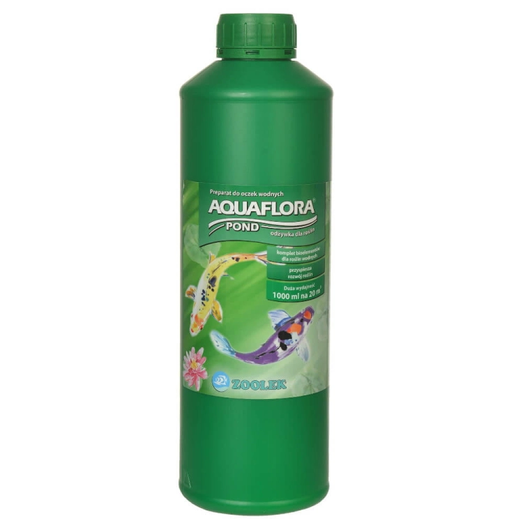 ZOOLEK AQUAFLORA POND 1000ML - NAWÓZ DLA ROŚLIN