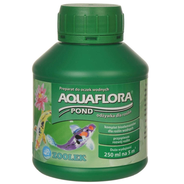 ZOOLEK AQUAFLORA POND 250ML - NAWÓZ DLA ROŚLIN