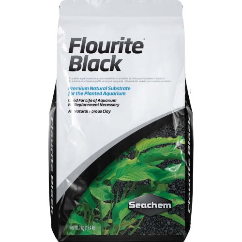 SEACHEM FLOURITE BLACK 7KG CZARNE PODŁOŻE DO AKWARIUM