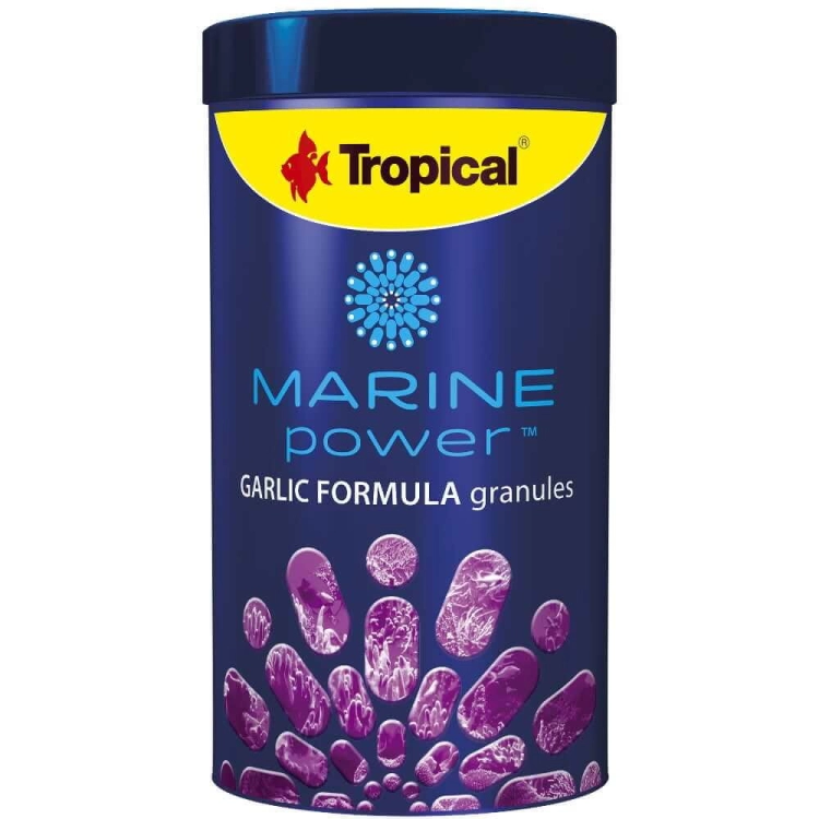 Tropical Marine Power Garlic Formula 250ml - 150g granulat pokarm z czosnkiem