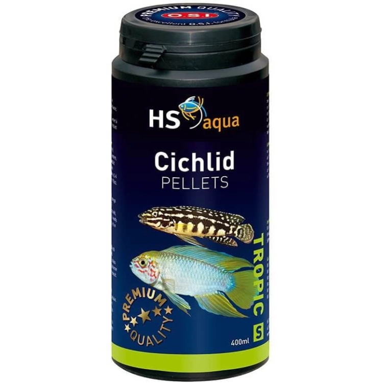 HS O.S.I. Cichlid Pellets S 400ml - 160g pokarm dla pielęgnic granulat