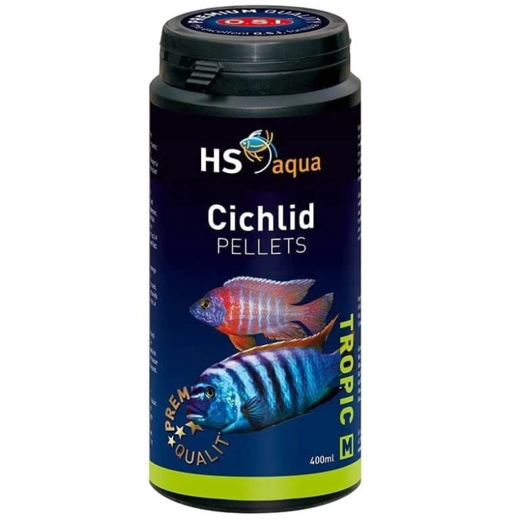 HS O.S.I. Cichlid Pellets M 400ml - 210g pokarm dla pielęgnic granulat