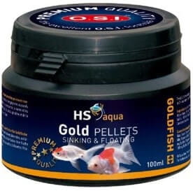 HS O.S.I. Gold Pellets 100ml - 45g pokarm dla złotych rybek granulat