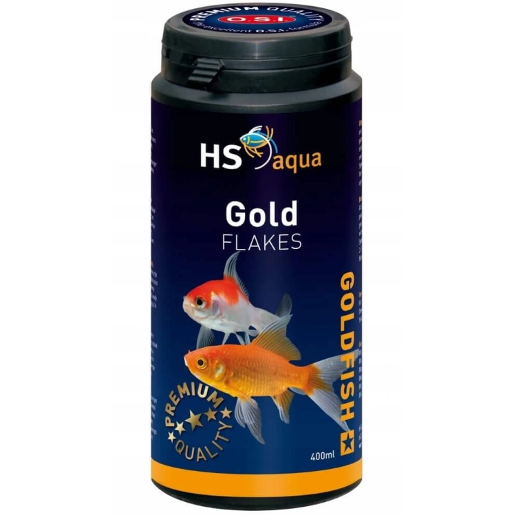 HS O.S.I. Gold Flakes 400ml - 70g pokarm dla złotych rybek płatki