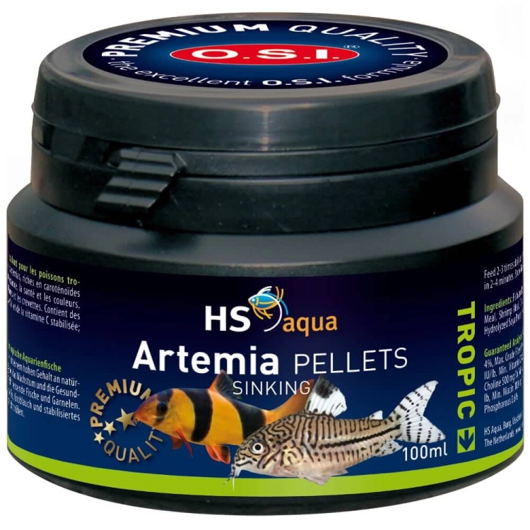 HS O.S.I. Artemia Pellets 100ml - 70g pokarm dla ryb