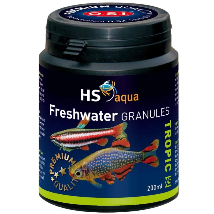 HS O.S.I. Freshwater granulat XS 200ml - 120g pokarm dla ryb