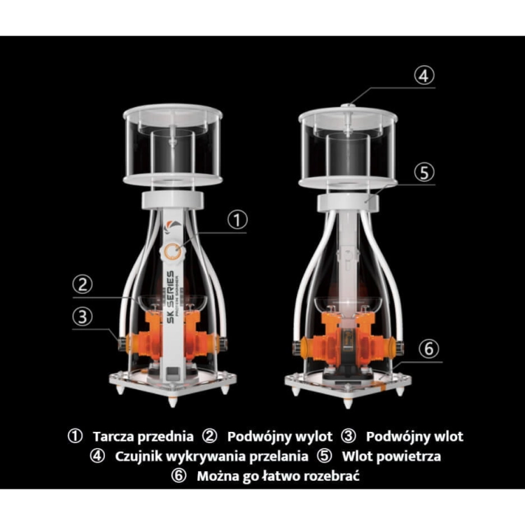 Maxspect Jump Skimmer MJ-SK400 odpieniacz białek + pompa + sterownik