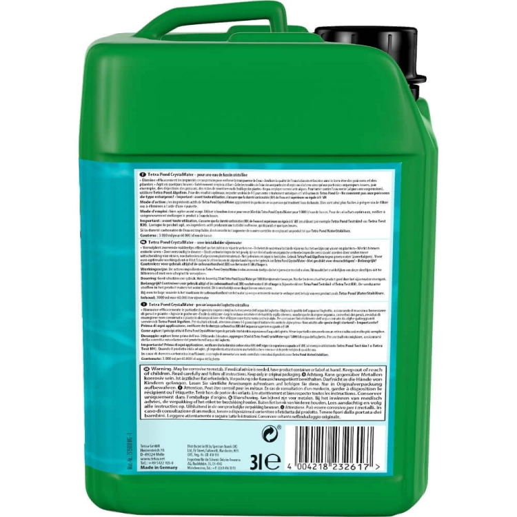 Tetra Pond CrystalWater 3L Klaruje wodę w oczku wodnym