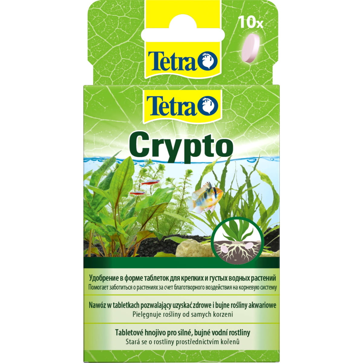 Tetra Crypto 10 tabletek - Nawóz dla roślin